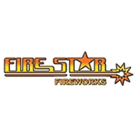 Fire star fireworks logo