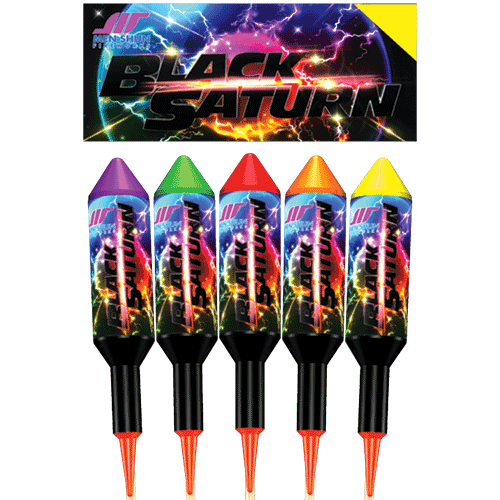 Black Saturn Firework Rockets for sale online