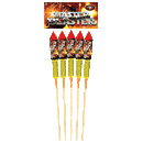 Master Blaster 5pce Rocket Pack from Home Delivery Fireworks