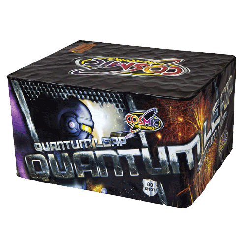 Quantum Leap 80 Shot Barrage Fireworks from Home Delivery Fireworks