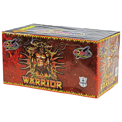 Shadow Warrior 84 Shot Barrage Fireworks from Home Delivery Fireworks