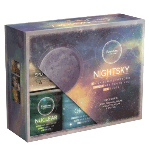 Night Sky Fireworks Bundle with High Impact from Home Delivery Fireworks