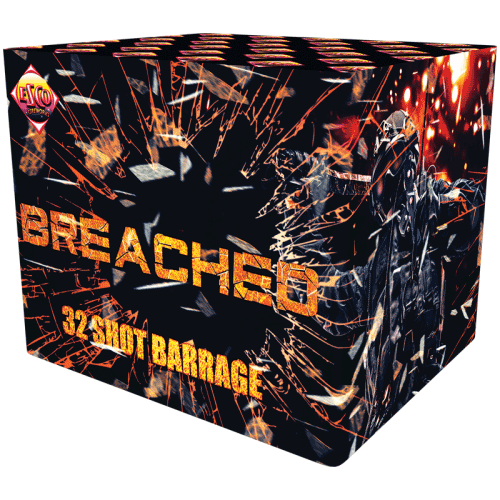 Breached 32 Shot Barrage