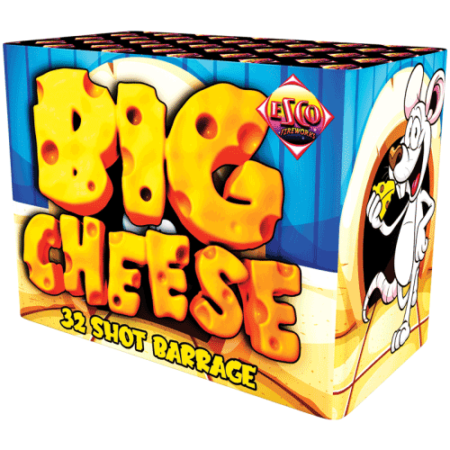 The Big Cheese 32 Shot Barrage