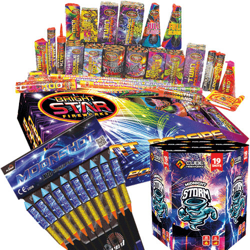 Giant Bonfire Bundle - Long Lasting - 37pce