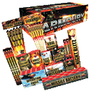 Armoury Crate Firework Display Kit from Home Fireworks Delivery