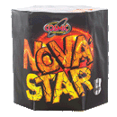Nova Star 19 Shot Barrage Fireworks from Home Delivery Fireworks