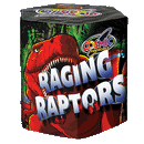 Raging Raptors 37 Shot Barrage Fireworks from Home Delivery Fireworks