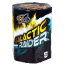 Galactic Raider 19 Shot Barrage Fireworks from Home Delivery Fireworks