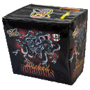 Wicked Gorgons 28 Shot Fan Barrage from Home Delivery Fireworks
