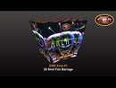 Area 51 25 Shot Fan Barrage Fireworks Display Kit from Home Delivery Fireworks
