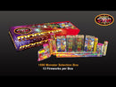 Monster 13pce Selection Box from Home Delivery Fireworks