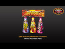 Volcanic Meltdown Fountain Pack from Home Delivery Fireworks