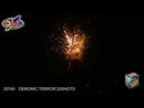 Demonic Terror 20 Shot Barrage Fireworks from Home Delivery Fireworks